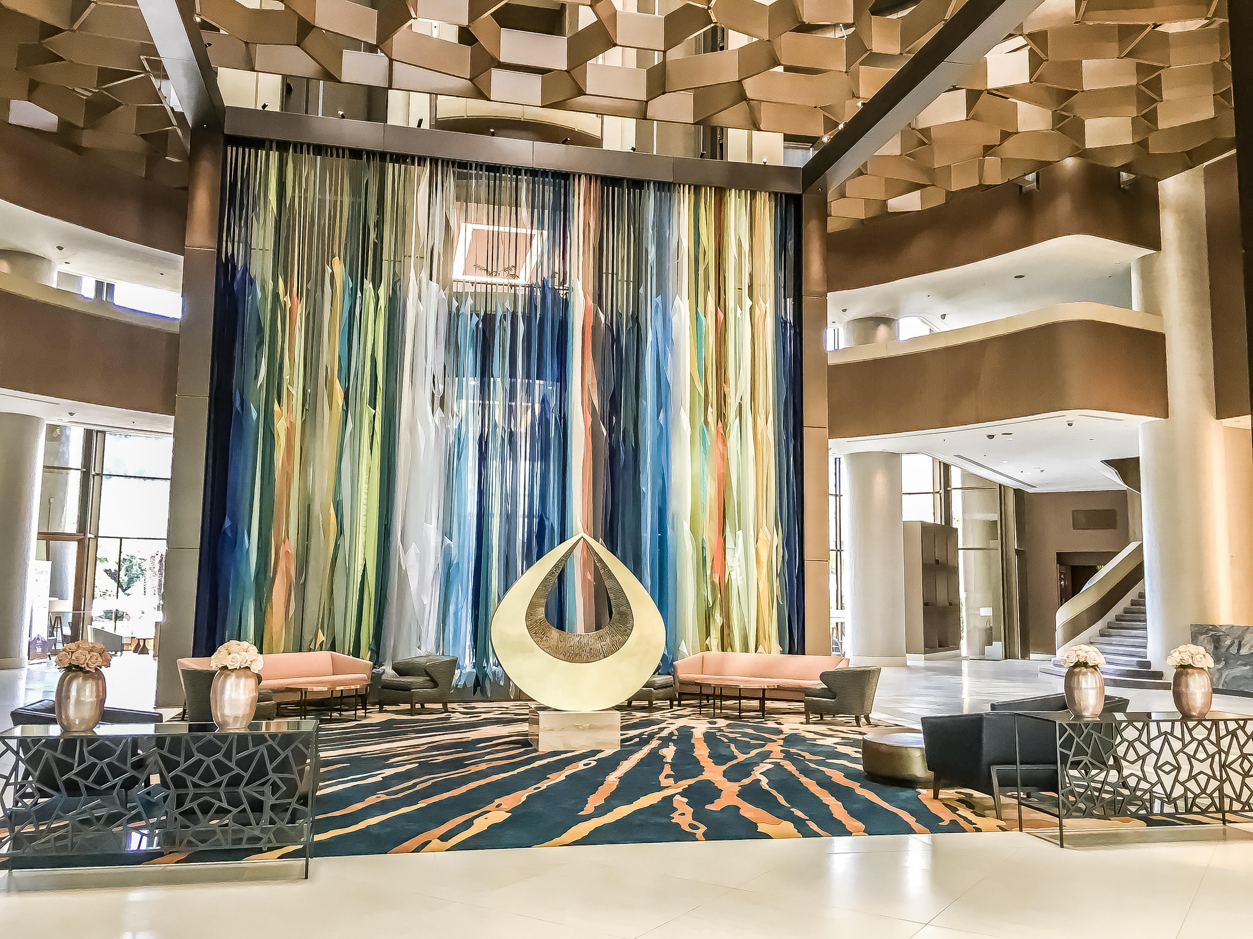 Mandarin Oriental, Santiago Ξενοδοχείο Εξωτερικό φωτογραφία The lobby of the hotel