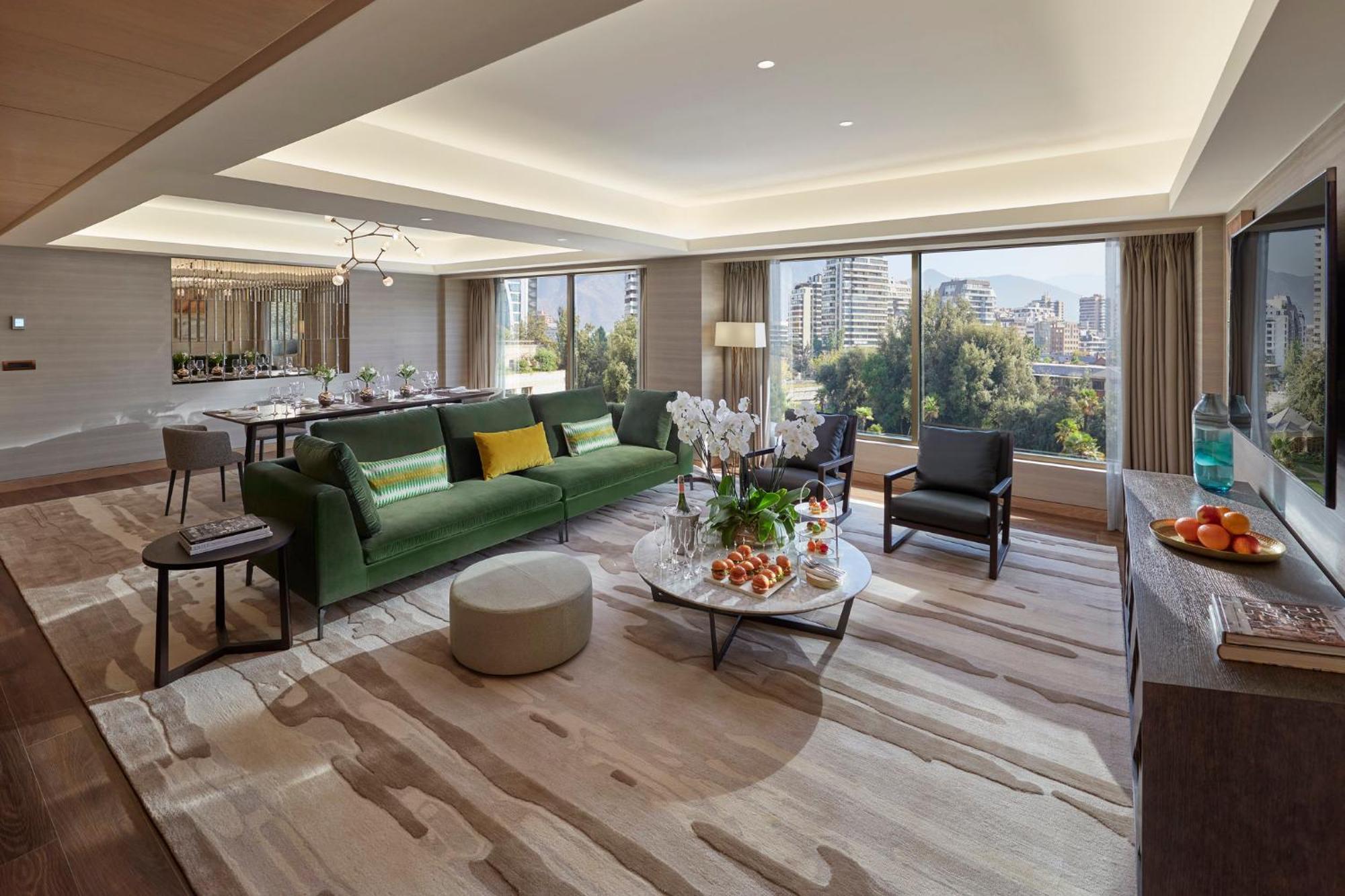 Mandarin Oriental, Santiago Ξενοδοχείο Εξωτερικό φωτογραφία The Living Room of the Presidential Suite