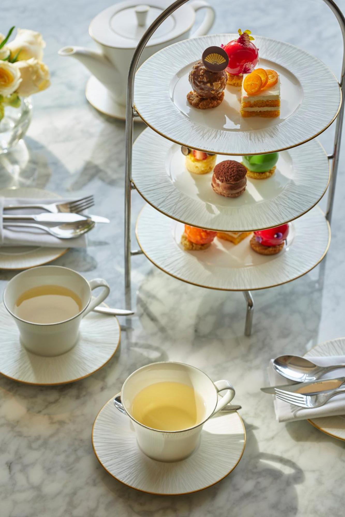 Mandarin Oriental, Santiago Ξενοδοχείο Εξωτερικό φωτογραφία Afternoon tea at the Ritz