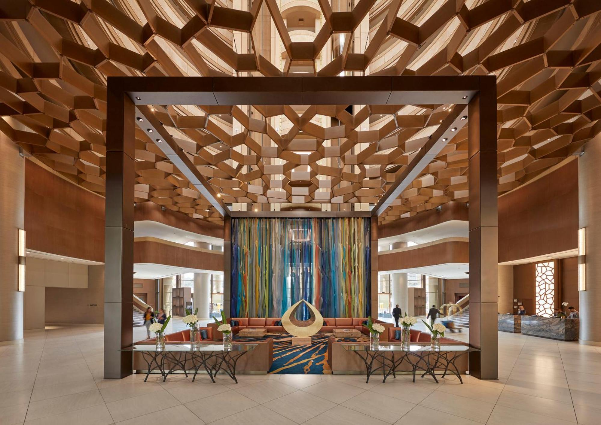 Mandarin Oriental, Santiago Ξενοδοχείο Εξωτερικό φωτογραφία The lobby of the hotel