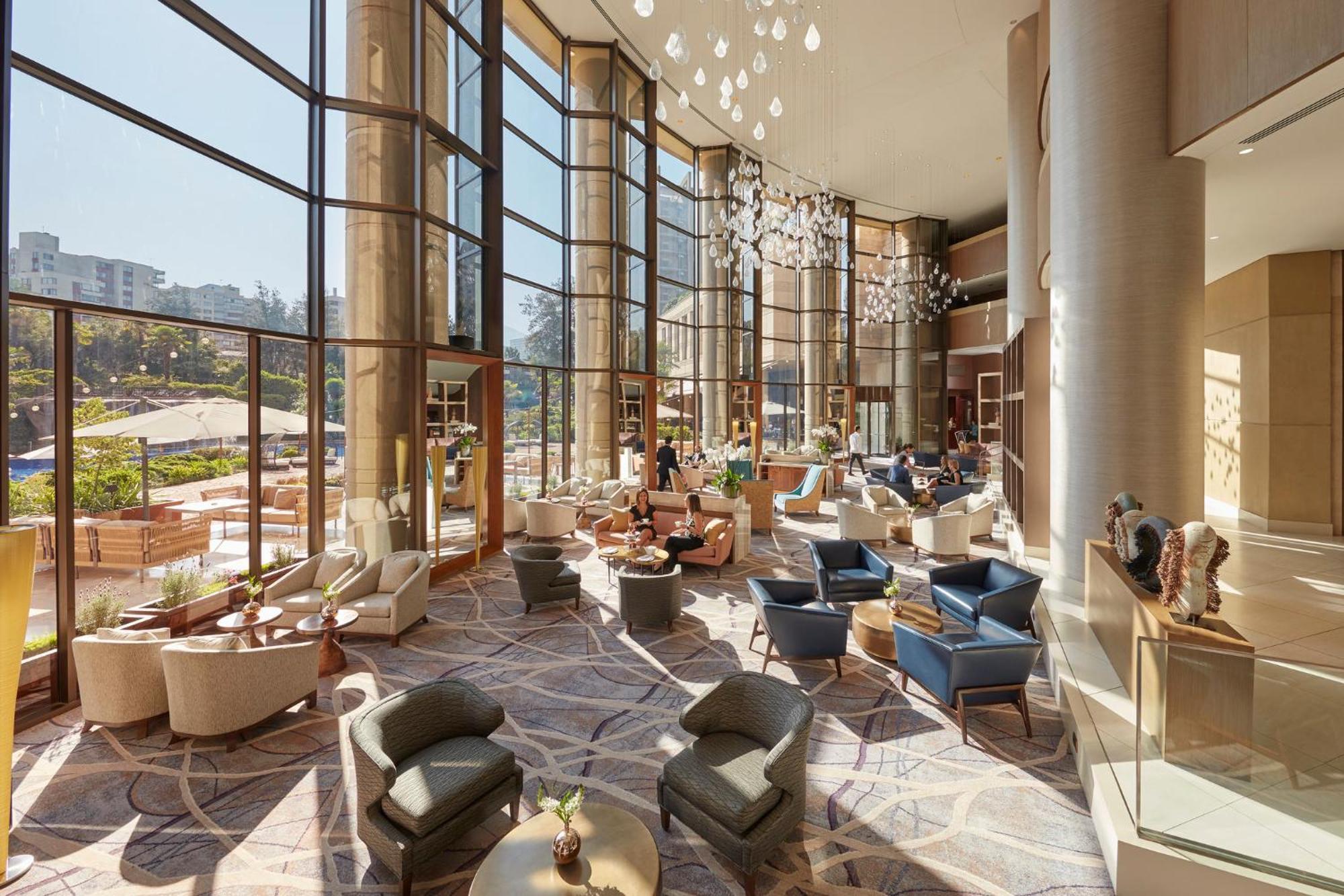 Mandarin Oriental, Santiago Ξενοδοχείο Εξωτερικό φωτογραφία The lobby of the hotel